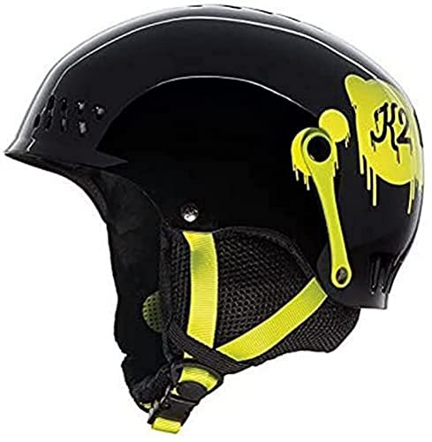 K2 Skis Kinder Entity Helm, Schwarz, Gr. XS