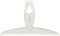 Casabella 44037 Rasqueta de Silicona Clip On, Blanco