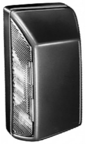 HELLA 2KA 003 389-068 Kennzeichenleuchte - 12/24V - Anbau/Schraubanschluss - Lichtscheibenfarbe: glasklar - Stecker: Flachstecker - hinten/links/rechts