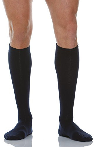 Relaxsan 820 (Blu 4-L) Calzini Unisex cotone compressione graduata 18-22 mmHg