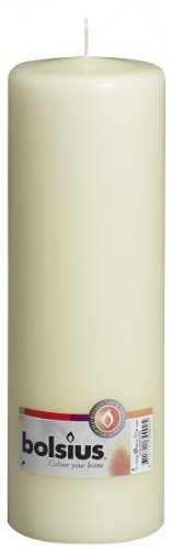 Stumpenkerze 250/80, elfenbein