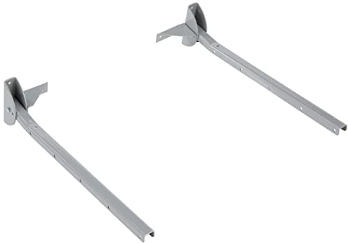 Sauvic Stendibiancheria a parete, pieghevole, grigio, metallo