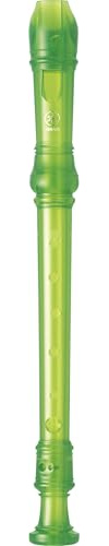 YAMAHA YRS20BG Flauto Dolce, Soprano in Do, Barocco, Verde Trasparente