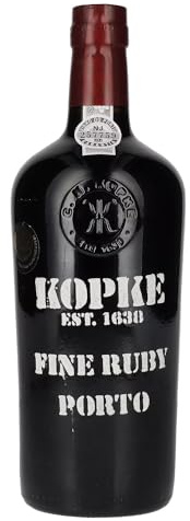 KOPKE - Fine Ruby - Porto - 19.5% Alcool - Origine : Portugal - Notes de fruits frais - A servir au dessert ou en apéritif - 75 cl