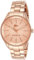 Lacoste Analog Quarzuhr für Damen mit Roségoldfarbenes Edelstahlarmband - 2000899