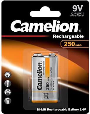 Camelion Akku 9V-Block NI-MH 8,4V / 250mAh 1er Blister