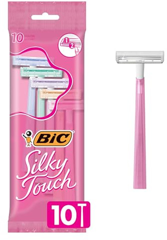 BIC Silky Touch Women's Disposable Razor, 10 Count