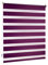 Victoria M. Doppelrollo Klemmfix ohne Bohren, 50 x 150 cm (BxH) Aubergine/Lila, Rollo Fensterrollo lichtdurchlässig & verdunkelnd，Duo-Rollo Klemmmontage Zebrarollo für Fenster & Türen