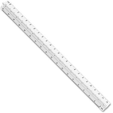 Staedtler 12-Inches Architect Triangular Scale (98719-31BK)