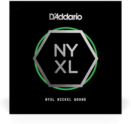 D'Addario NYXL - Singola corda avvolta in nickel per chitarra elettrica, scalatura .072