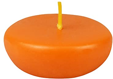 2 1/4 Inch Orange Floating Candles
