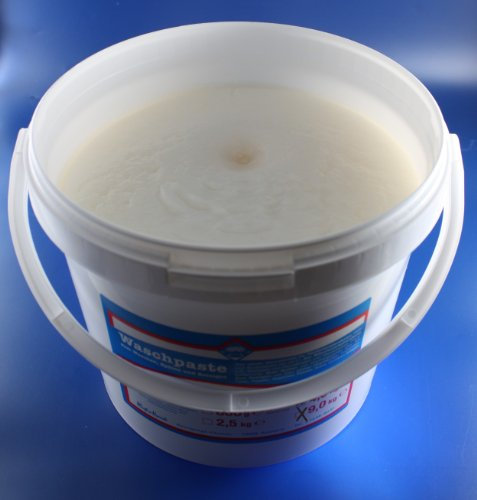 Wasserrose® 9 kg UNIVERSAL-SCHMIERSEIFE Weisse CREMIGE Paste WASCHPASTE Made IN Germany