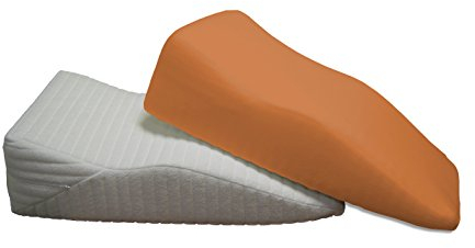 Dukal | Bezug für Beinruhekissen/Venenkissen | Maße: 40x70 cm | aus hochwertigem DOPPEL-Jersey | 100% Baumwolle | Farbe: apricot