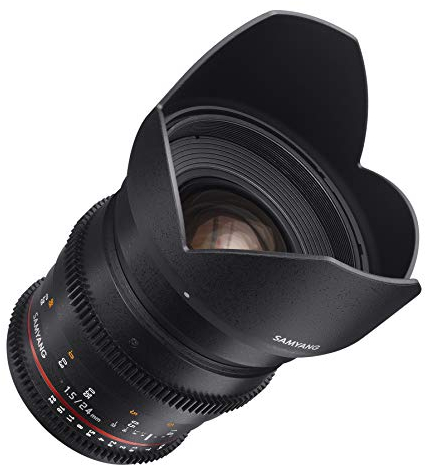 Samyang SYDS24M-MFT VDSLR II 24mm T1.5 Wide-Angle Cine Lens for Olympus/Panasonic Micro 4/3 Cameras