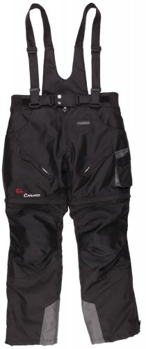 Modeka El Chango Pantaloni Textil per bambini, nero, 152