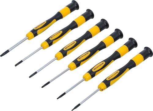 BGS Diy 35808 | Precisionsskruvmejselsats | T-profil (för Torx) | 6 st.