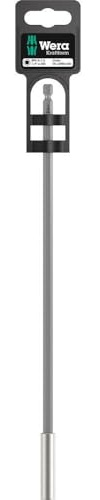 Wera 05160981001 1/4 x 300 mm 899/4/1 Universal S Bit Holder with Magnet - Silver