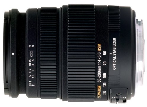Sigma Zoom 50-200mm 50-200 mm 4-5.6 DC OS HSM für Nikon AF OVP