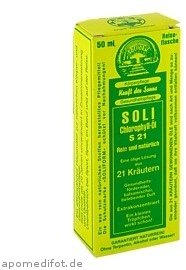SOLI-CHLOROPHYLL-ÖL S 21 100 ml