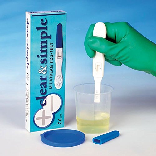 Clear & Simple 02886410 Midstream HCG Test de grossesse