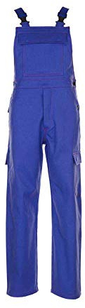 Planam Peto protector contra el calor/soldador, 500 g/m, talla 90, 1 unidad, color azul