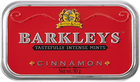 Barkleys Classic Mints Cinnamon, tins (6 x 50 g)
