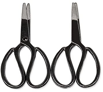 Odoria 1/12 Miniatura 2PZ Tijeras Herramientas de Costura Decorativo para Casa de Muñecas