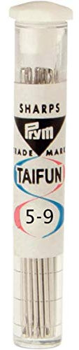 Prym 122215 Nähnadeln lang Taifun ST 5-9 silberfarbig sortiert