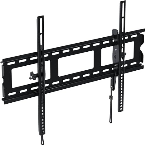 SANUS Tilting TV Wall Mount Bracket for 37 to 80 Displays up to 130lbs- Universal Low Profile Design w/ 10 Degree Tilt - Premium TV Mount Perfect for OLED & QLED
