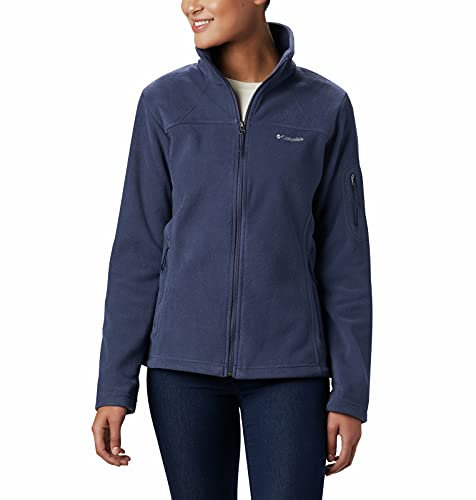 Columbia Fast Trek Jacket, Veste Polaire Entièrement Zippée Femme, Nocturnal, Taille S