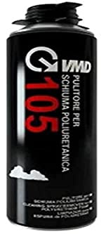 VMD Italia - VMD 105 - Pulitore per Schiuma Poliuretanica, Bomboletta Spray Professionale, Idoneo per la Rimozione di Schiume Poliuretaniche e Adesivi, 500 ml