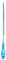 PFERD Dreikant-Sägefeile schmal, 150mm, dreieckige, spitz zulaufende Feile, Einhieb 2 auf drei Seiten und drei Kanten, inkl. Ergonomie-Feilenheft, 11275157 – universell zum Schärfen geeignet