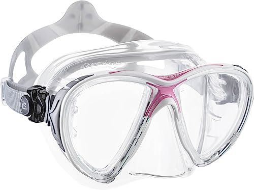 CRESSI Damen Tauchmaske Crystal Big Eyes Evo, rosa