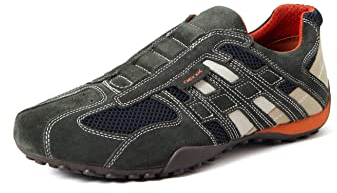Geox Herren Uomo Snake L Sneakers,Navy,45 EU