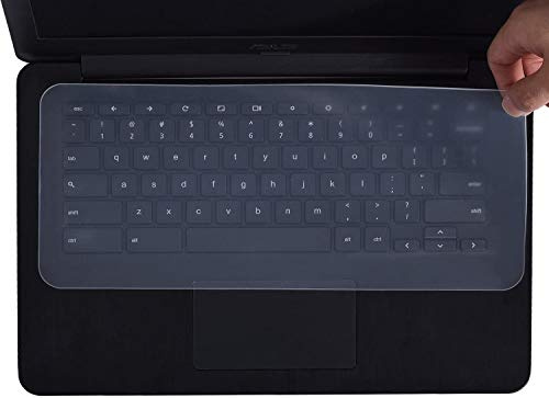 Universal silicone clavier protecteur pour ordinateurs portables de 11,1/ 11,6/ 12,1/ 13,3/ 14/ 14,1 pouces