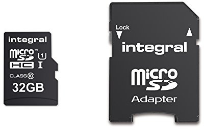 Integral Memory INMSDH32G10-90U1 microSDHC Class 10 UltimaPro UHS-1 32GB Speicherkarte