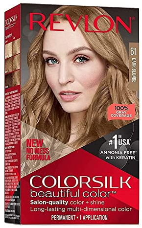 Colorsilk #61 Dark Ash Blonde Hair Color 1 Unit