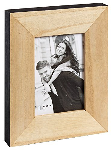 walther design Cornice Naturale-Nera 13 x 18 cm Laois Cornice per Ritratto RA318B