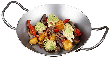 CHG Set 292–01 poêle en Fer à 2 poignées ø 20 cm, épaisseur 2 mm