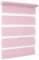 Rollmaxxx Duo-Rollo Doppelrollo Klemmfix ohne Bohren (70 x 150 cm, Rosa)