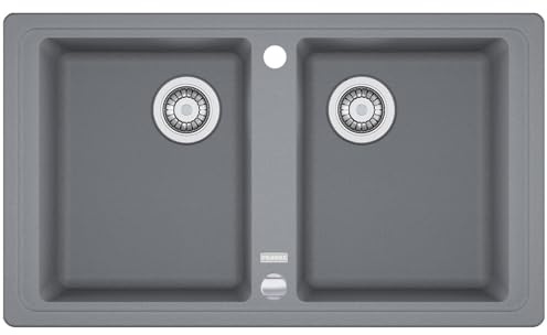 Franke Basis BFG 620, pietra grigio granito lavandino lavello LAVANDINO da cucina doppia