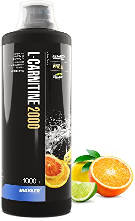 Maxler L Carnitine Liquid Hög dos - L Carnitine Liquid - Vegan och sockerfri - Rik på smak - Optimalt doserad - 2000 mg L-Carnitine per portion - Citrus - 1000ml