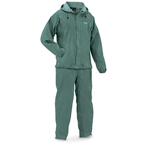 frogg toggs Men's Waterproof Ultra-Lite2 Suit, Forest Green, MEDIUM, Green, Medium