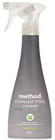 Method Stainless Steel for Real Surface Cleaner 345 ml (Pack of 6)