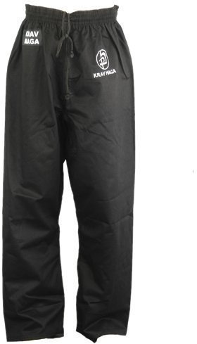 Krav Maga Combattimento Tinta Unita Nero Pantaloni da Allenamento) - 3/160cm