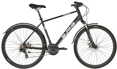 Alpina Bike Touring Herren Fahrrad, Schwarz, Rahmen 50 cm