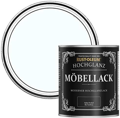 Rust-Oleum Peinture Blanche pour Meubles, Finition Brillante - Glacier 750ml