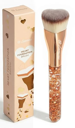 Pennello Fondotinta Liquido Trucco Cipria - Pennello Kabuki Viso, Perfetto Per Crema Minerale, Foundation, Polvere, Bronzer, Fard, Illuminante - Setole Sintetiche Di Qualità Professionale