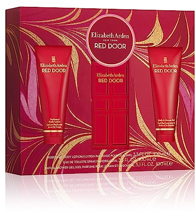 Elizabeth Arden RED DOOR Eau de Toilette, 100ml, 3-piece Gift Set, fragrance gifting for women