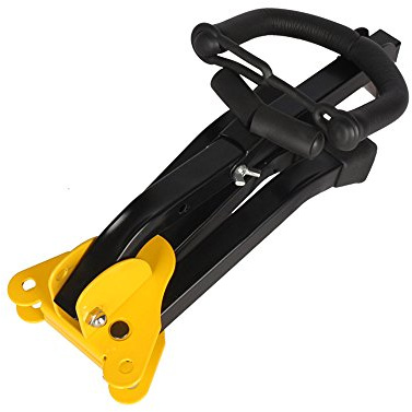 Naroote Trombón, Soporte para Trombón Soporte para Saxofón Embalaje en Caja de Papel Plegable con 3 Patas de Metal para Saxofón Alto o Tenor